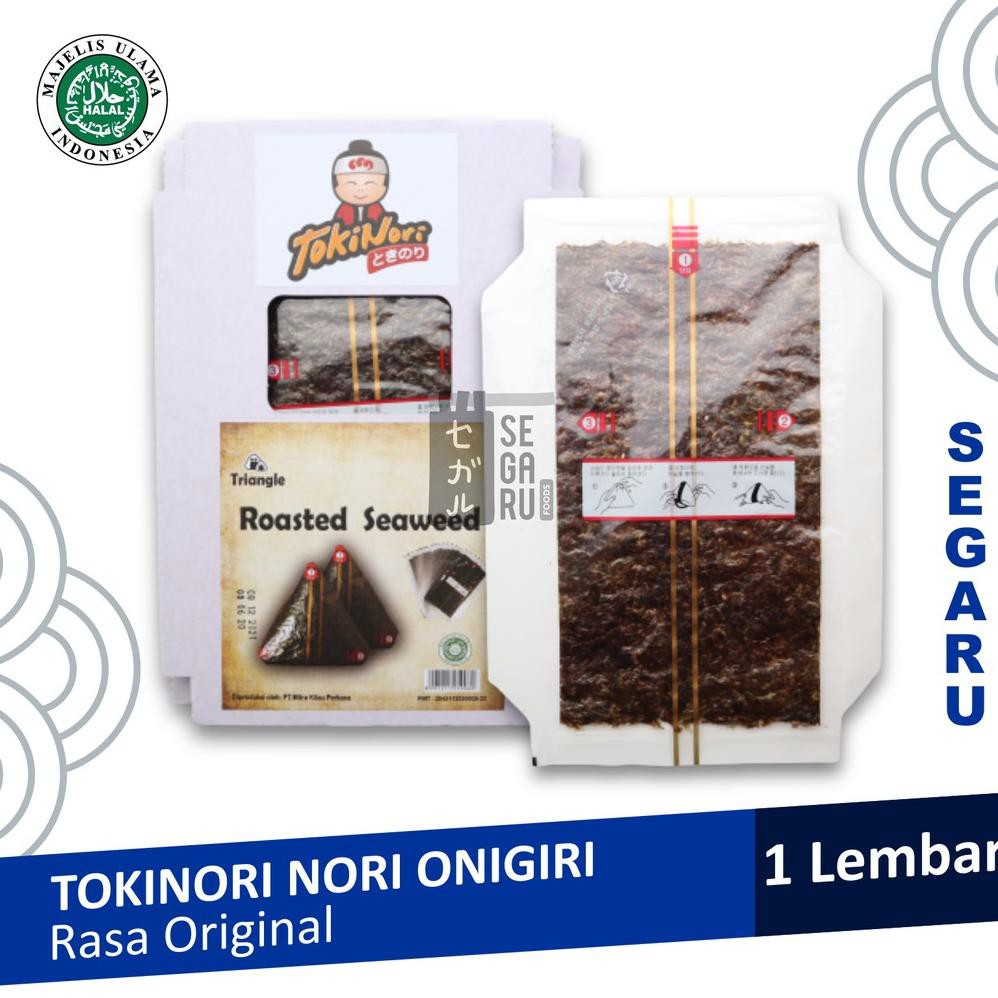 

Tokinori Nori Onigiri - Nori Wrapper Untuk Onigiri Triangle