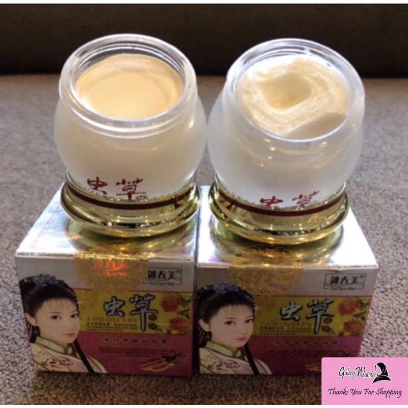 BANDA ACEH - CORDYCEP YU CHUN MEI ASLI / BEDAK SIANG MALAM CORDYCEPS CREAM CORDY