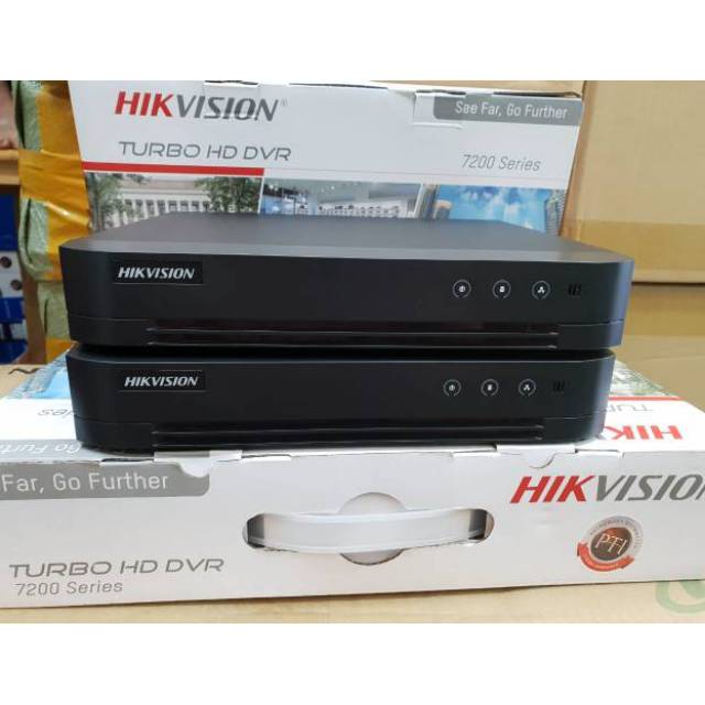 Dvr hikvision 4ch 1080p full hd hqhi k1e hybrid