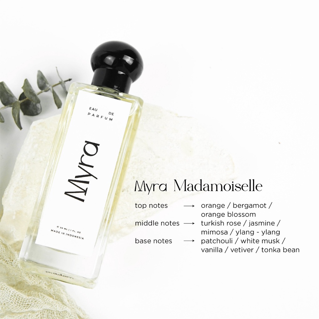 MYRA Eau De Perfume 30 ML / Parfum Pria Wanita / Parfum Unisex