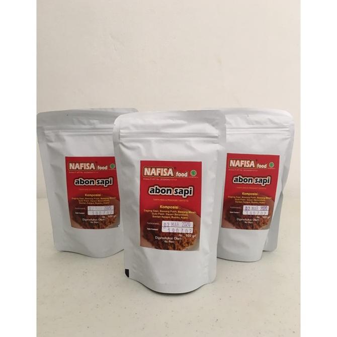 

Abon Sapi Sehat NO MSG -100 gr- Nafisa Organik