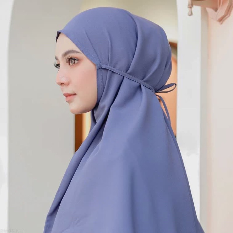 PROMO!!! Jilbab Instan Siria Series 1Slup Crepe High Quality Antem tammia hijab instan BERGO MARYAM-6