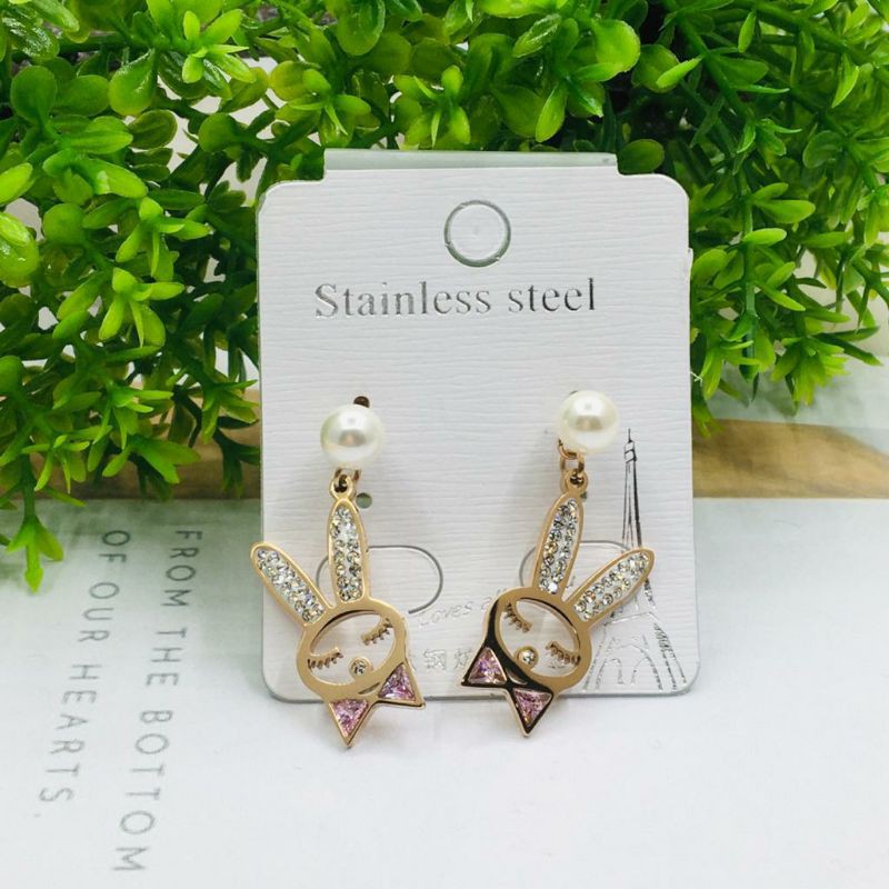 GG Anting tusuk Rabbit Titanium#AT-Rabbit