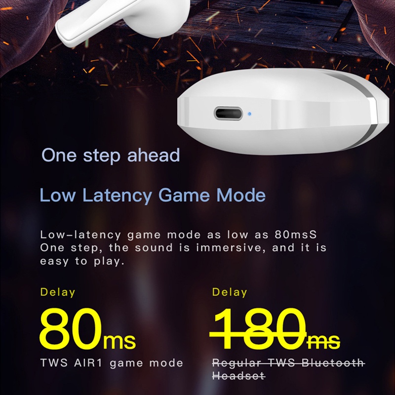 Air1 Wireless Bluetooth Earphone Mini Earbuds TWS