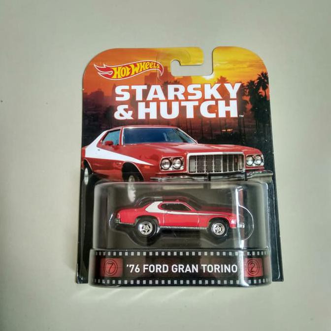 Hot Wheels '76 Ford Gran Torino Starsky & Hutch | Diecast Mobil