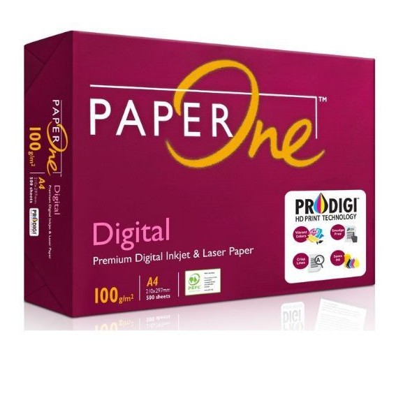 

HVS A4 100gr Paper one