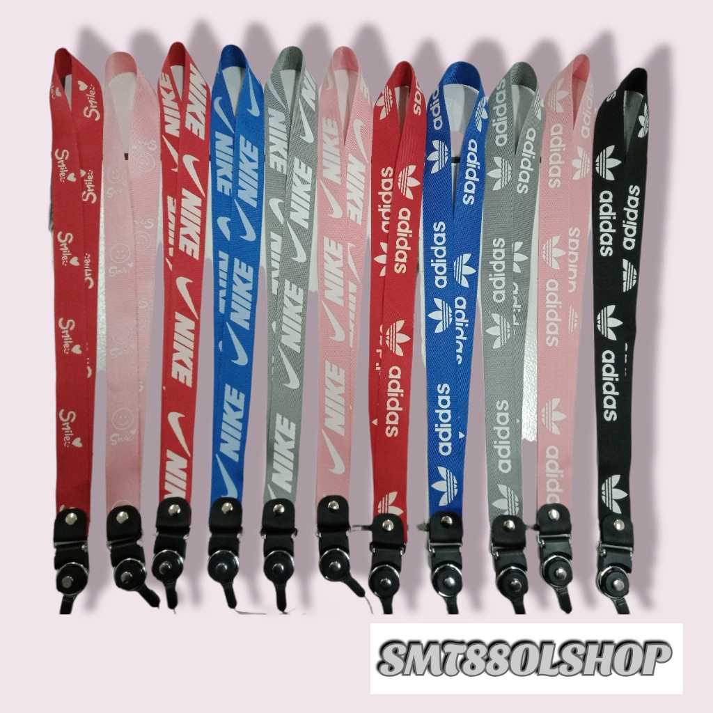 Tali Lanyard Branded Gantungan Hp/Kunci/Id Card/Usb