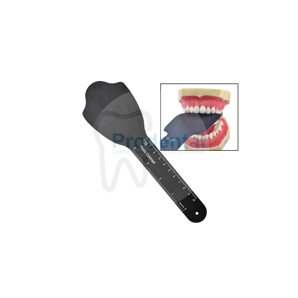 Dental Contraster Photography Black / Background Hitam Fotografi Gigi