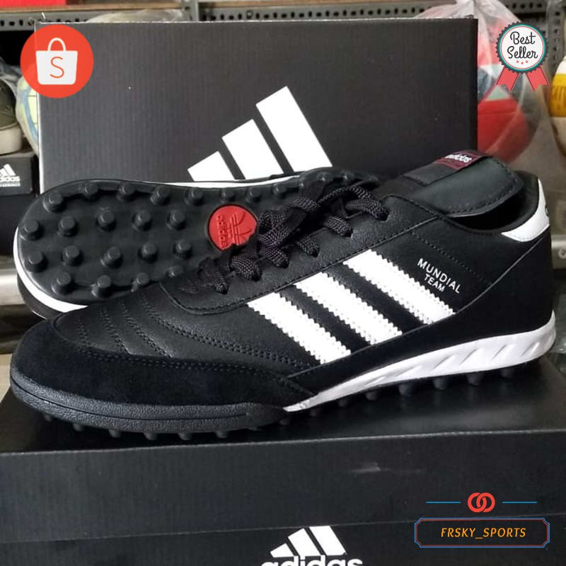 Terlaris sepatu futsal adidas copa mundial team astro black white turf new Olahraga Futsal Original