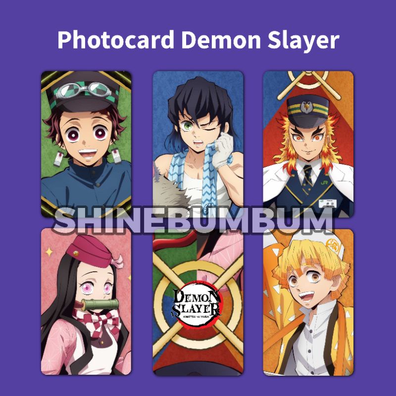 Photocard Anime Kimetsu no Yaiba (Demon Slayer)