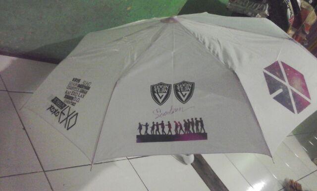 Payung Lipat/payung Custom Gambar/foto/tulisan