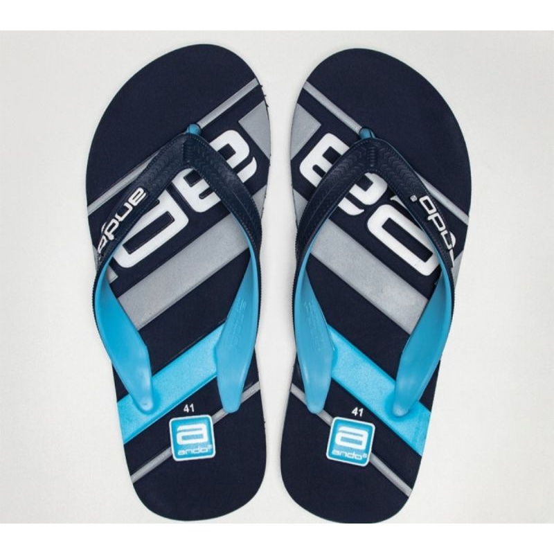 sandal Ando pria dewasa motif gaul Brompton 02 38-43 original 🇮🇩