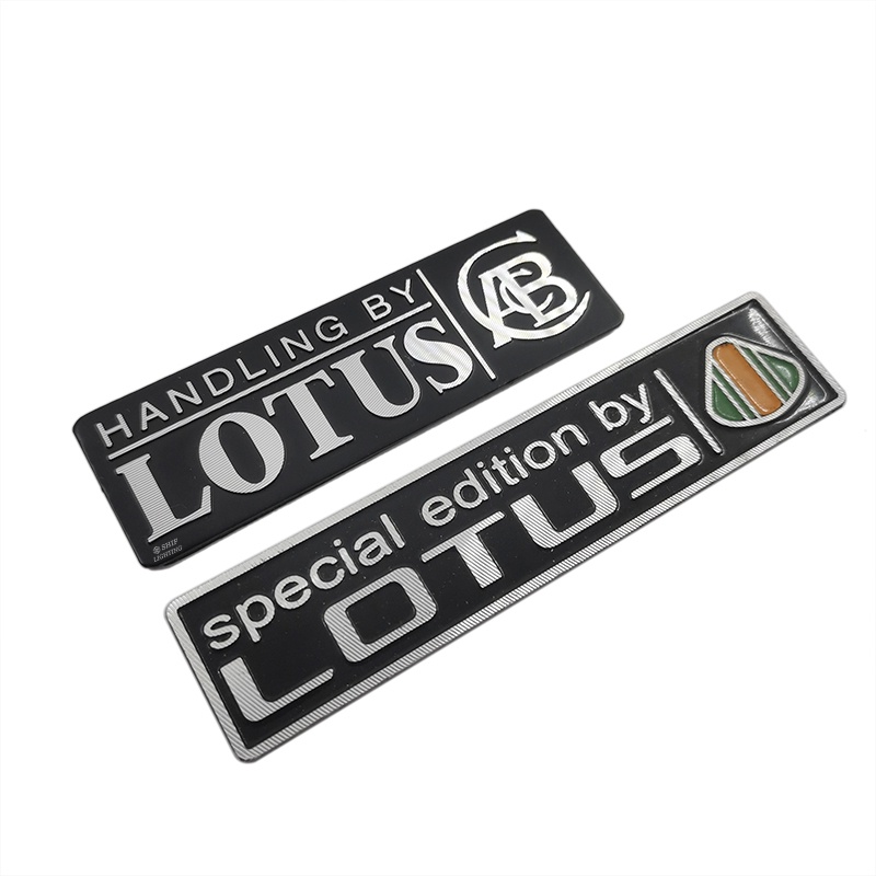 1pc Stiker Emblem Logo LOTUS Bahan Metal Untuk Dekorasi Mobil