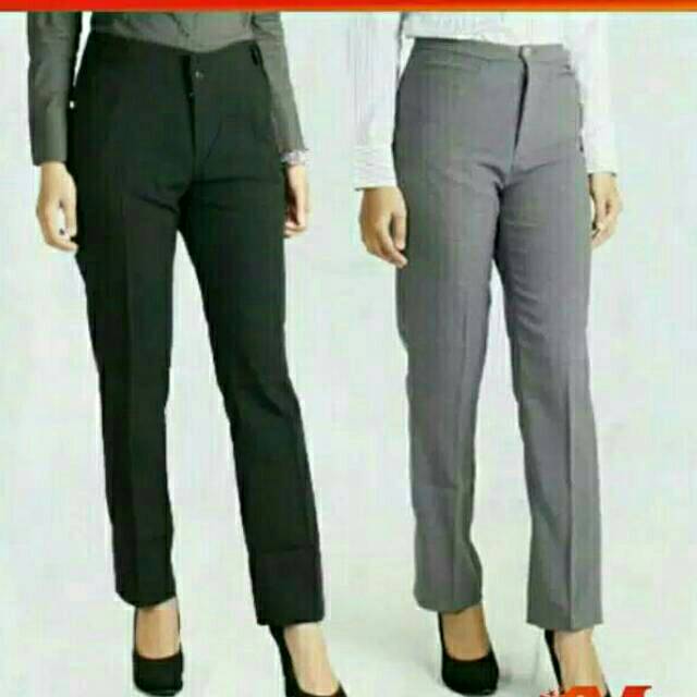 CELANA KANTOR FORMAL BAHAN WOOL IMPORT MURAH MERIAH