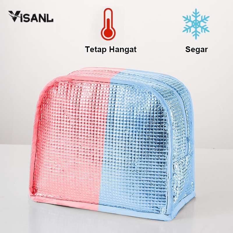 COOLER BAG UNICORN SUMMER PEREKAT VELCRO TAS BEKAL LUNCH BOX BESAR MURAH LUNCH BAG BEKAL SEKOLAH