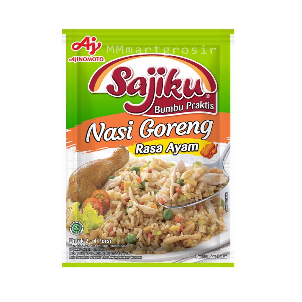 SAJIKU BUMBU SIAP PAKAI NASI GORENG RASA AYAM 20g