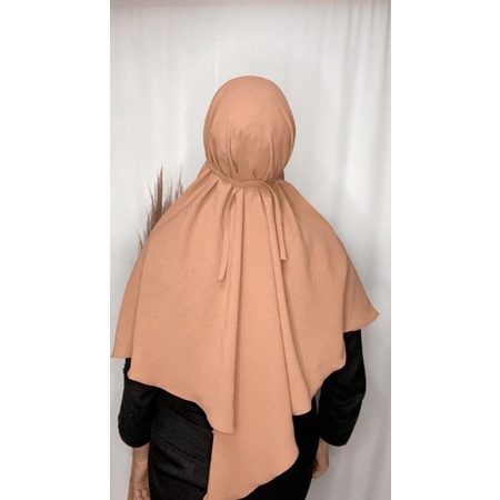 Bergo Maryam Crinkle Air Flow Ped Busa L