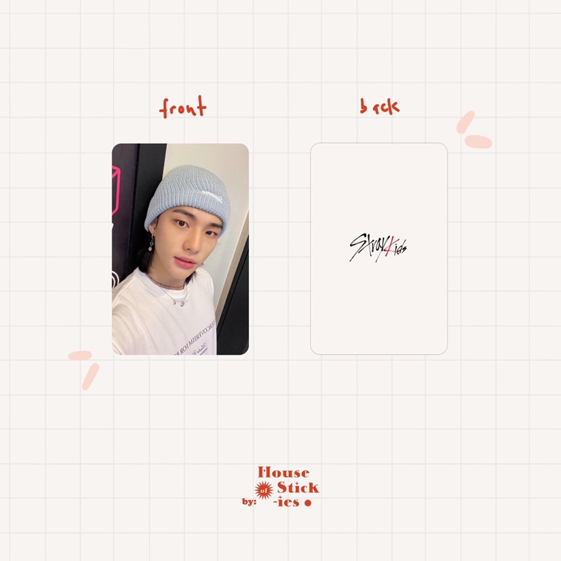 STRAY KIDS Unofficial Photocard (Boyfie Selca Ed.)