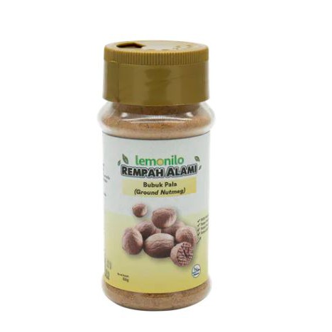 

Lemonilo Rempah Alami Pala Bubuk (Ground Nutmeg) 50 gr