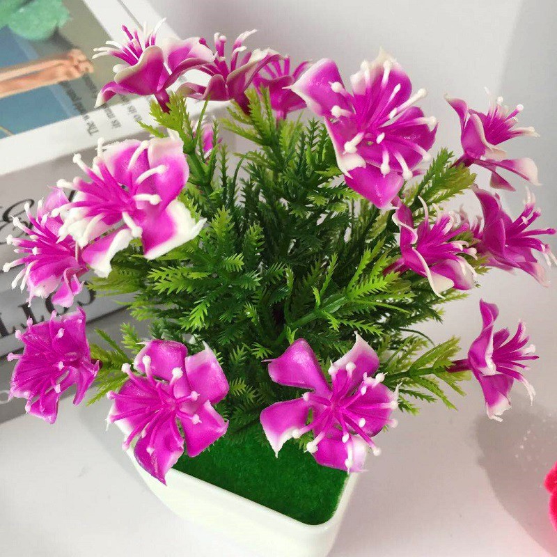 Cinta Lama/ Dekorasi Bunga Plastik Hiasan Rumah Tanaman Artificial Flower Import / PBP 08 / PBP 10-6