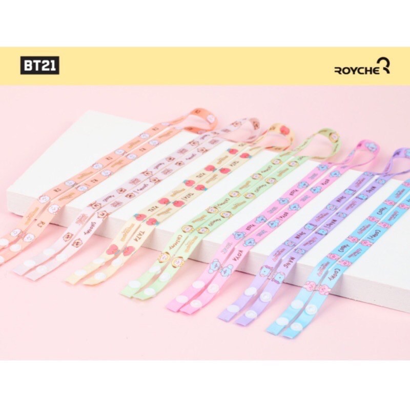 READY STOCK OFFICIAL BABY BT21 MASK STRAP