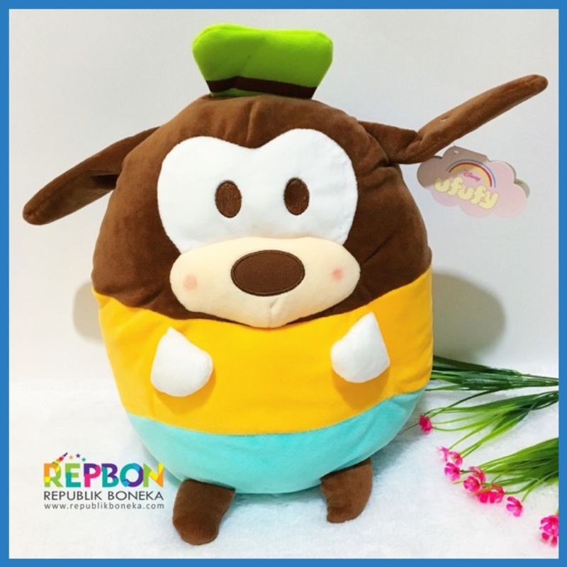 BONEKA ASLI IYORT Uy7 BONEKA GOOFY DOG ANJING DISNEY TSUM