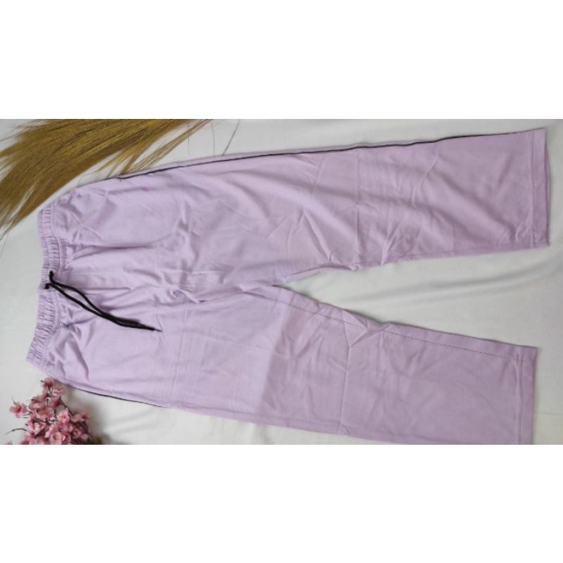 trening Nevada | trening cewek | Lilac | celana trening panjang wanita