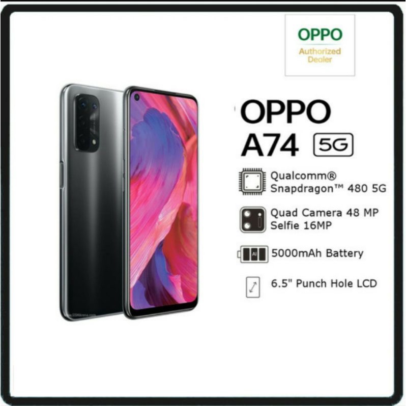 A74 spesifikasi 5g oppo Oppo A74: