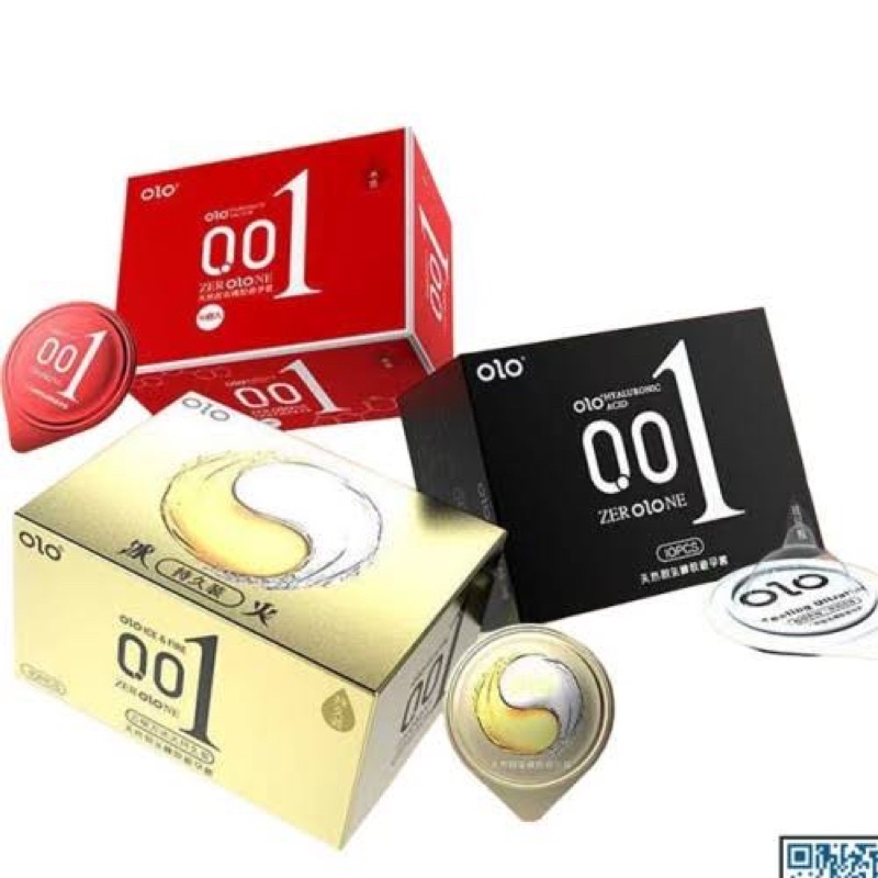 Kondom OLO 0.01 ULTRA THIN (1BOX-10PCS)