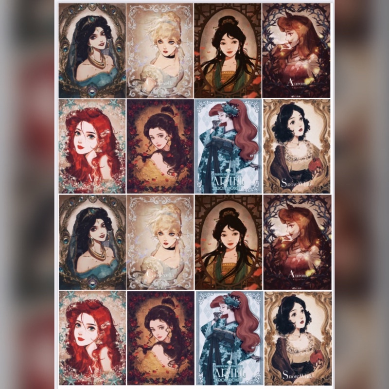 

Stiker Princess Disney 8 Karakter #(014)