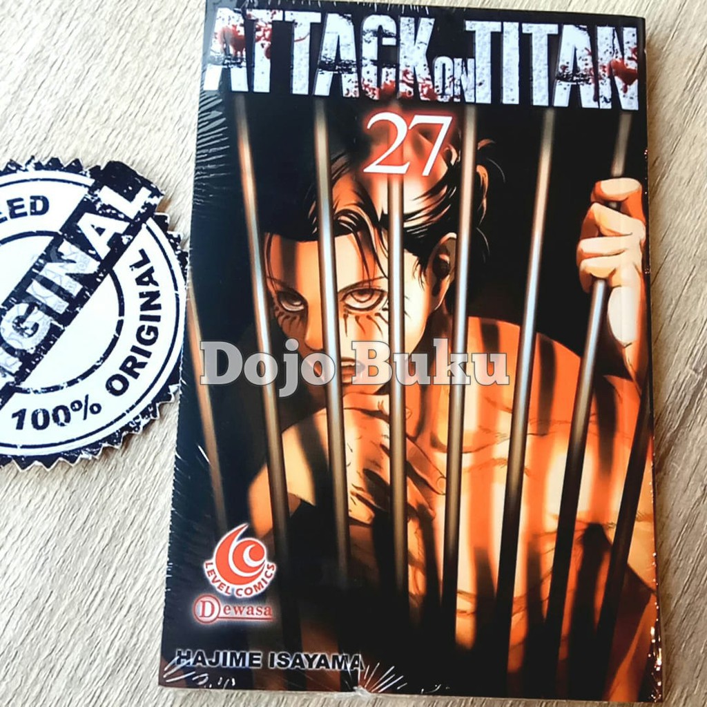 Komik LC Attack on Titan vol 26 &amp; 27 by Hajime Isayama