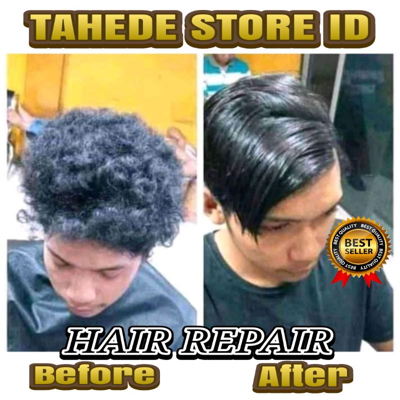 Pelurus Rambut 100% Permanen Original Hair Repair Tanpa Catok