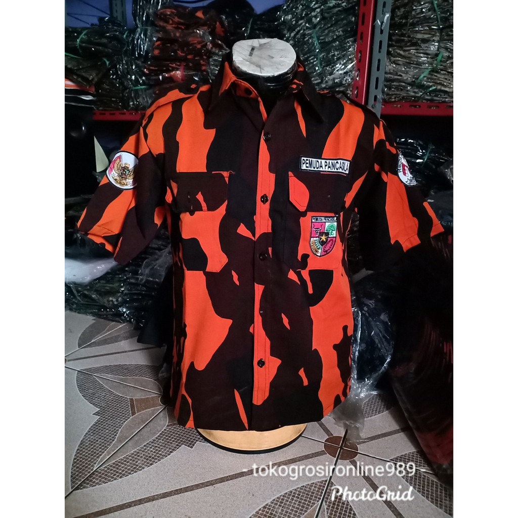 Kemeja pemuda pancasila tangan pendek / kemeja PDH pemuda pancasila
