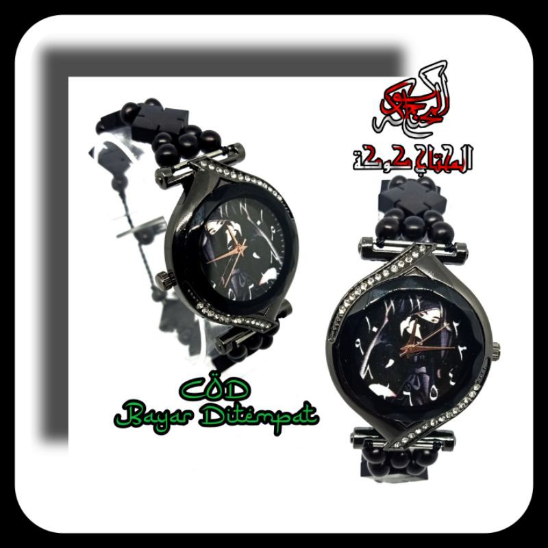 jam tangan tali kaukah wanita BG 27