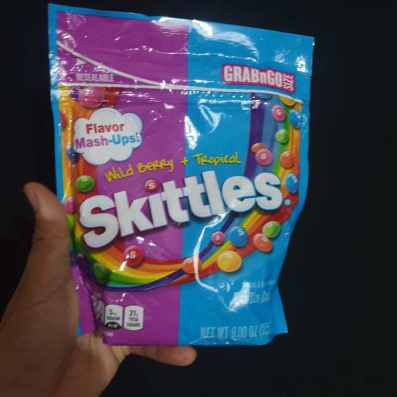 

ImportirSnack Skittle Mashed up import dari USA permen cokelat Chocolate candy import