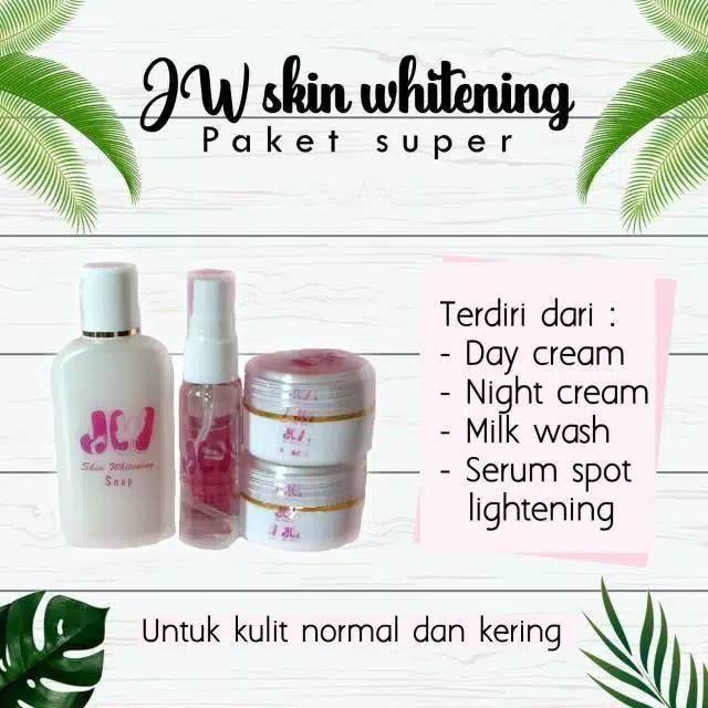 erlB  ORIGINAL CREAM JW SUPER WHITENING / PAKET JDC 1