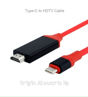 Kabel Hdmi Usb C ke HDTV Digital TV Lcd Hdmi Type C USB-C