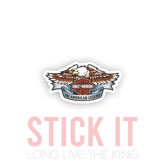 

Stiker Harley Davidson sablon setrika DTF kaos baju sticker fashion 74