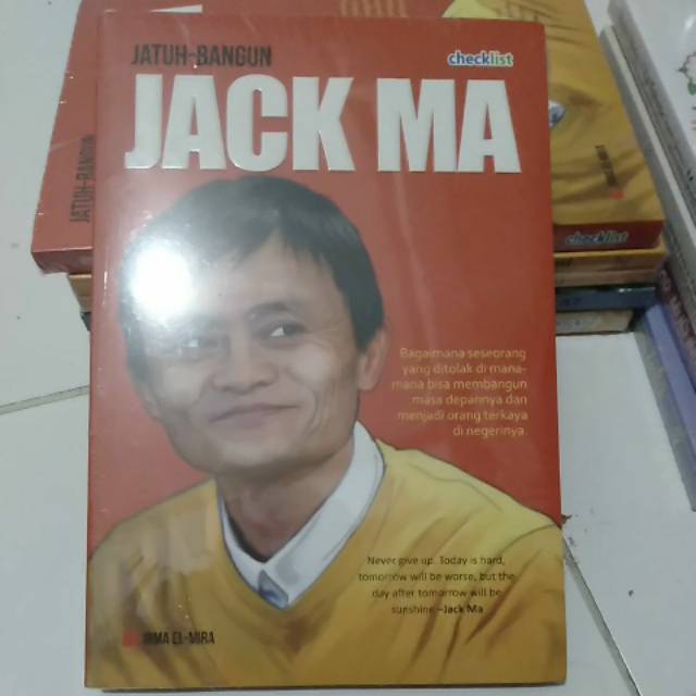 

Buku JACK MA Jatuh-Bangun