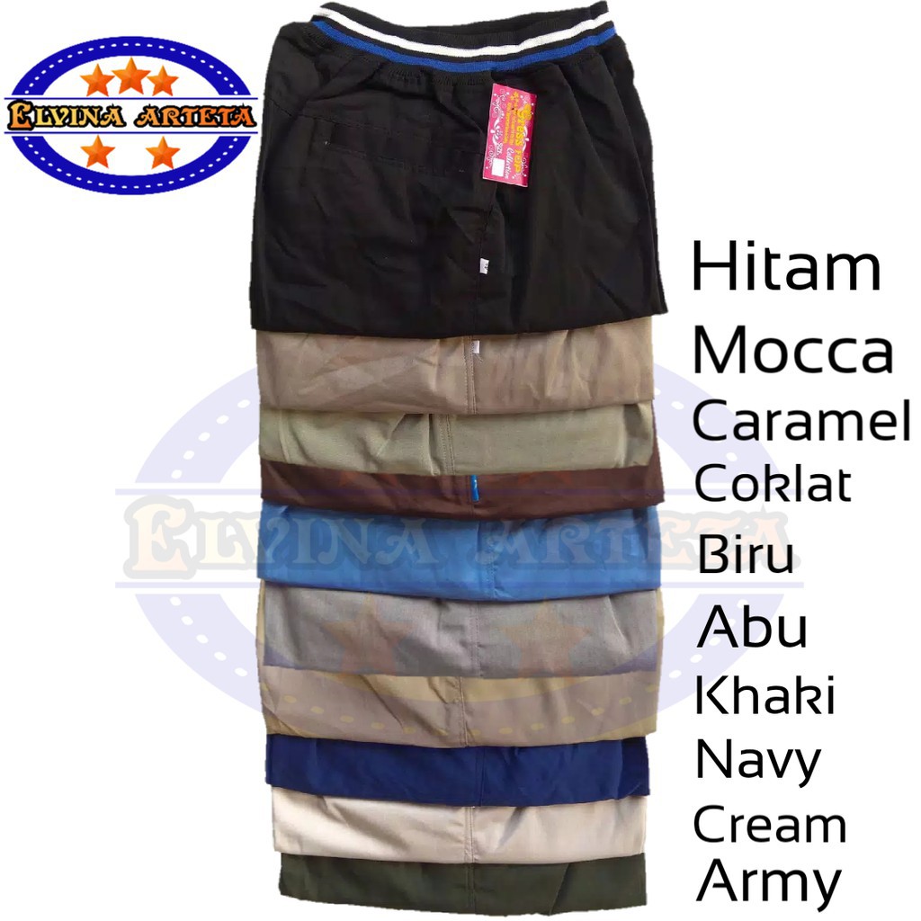 CELANA PENDEK CHINO PINGGANG RIP KARET KUALITAS DISTRO