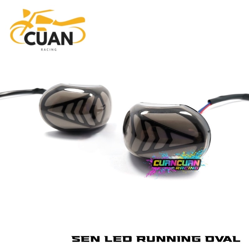 Sein Tempel Lampu Sen Tempel Led Oval Running R15 v3/Cbr150r/Gsx150/Cbr lokal/Cbr thailand/Ninja 250