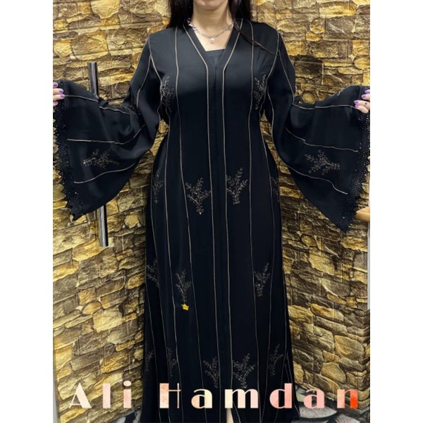 PO jalabiyat  abaya hamdan bordir bunga warna MESIR IMPORT