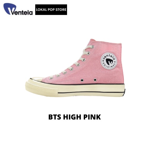 Sepatu Ventela Bts High Pink - Ventela shoes Original