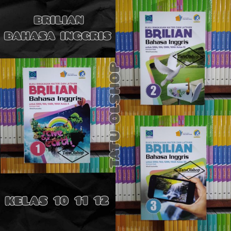 Jual Buku Brilian Bahasa Inggris SMA Kelas 10 11 12 X XI XII 1 2 3 ...