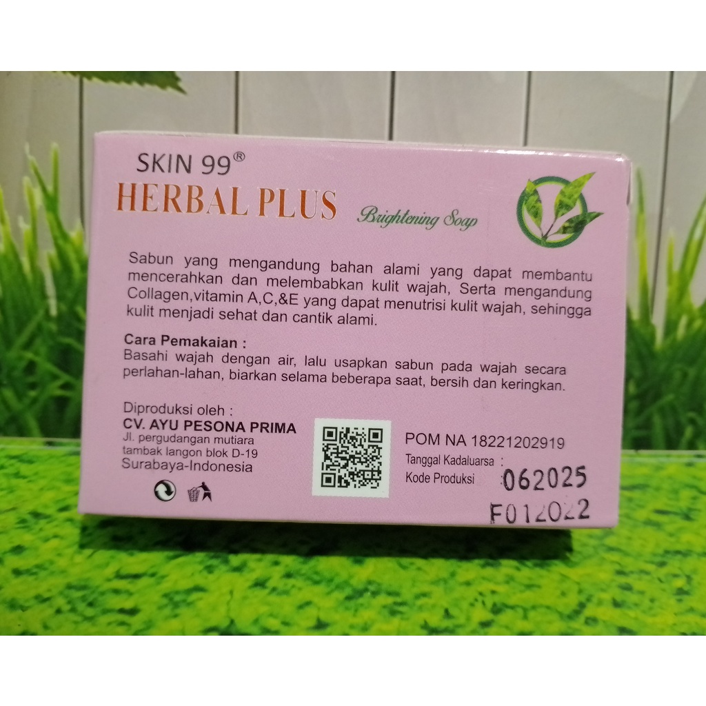 SABUN HERBAL 80 gr 𝐁𝐏𝐎𝐌 Sabun Mandi