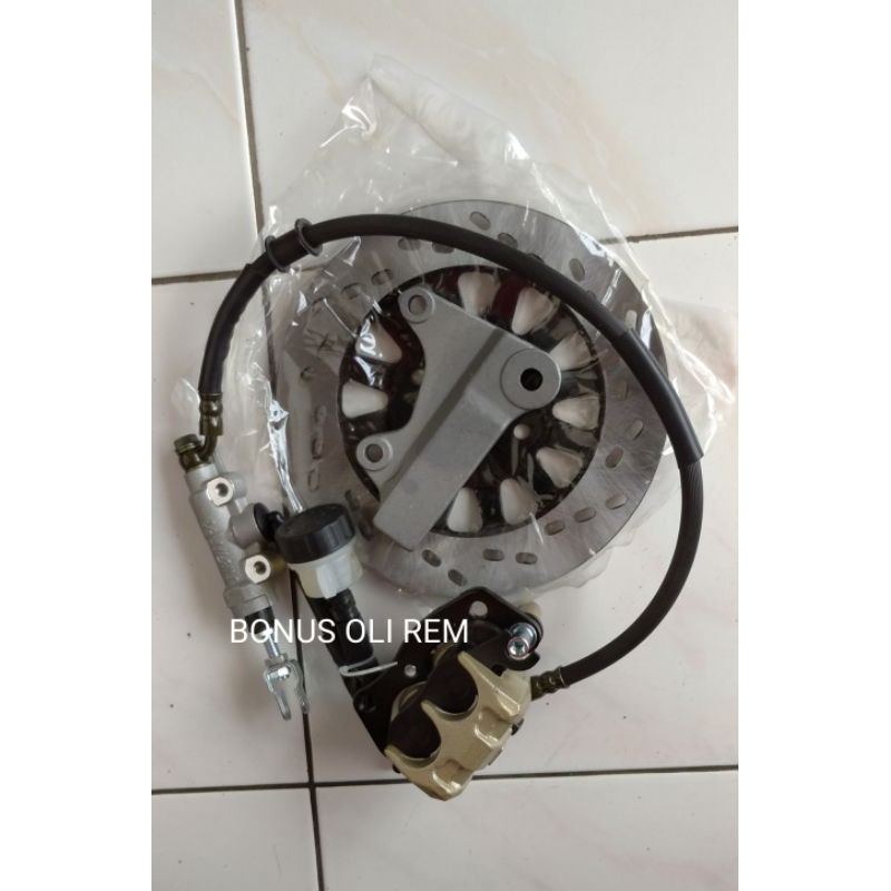REM CAKRAM BELAKANG KOMPLIT SATRIA 2T LUMBA HIU