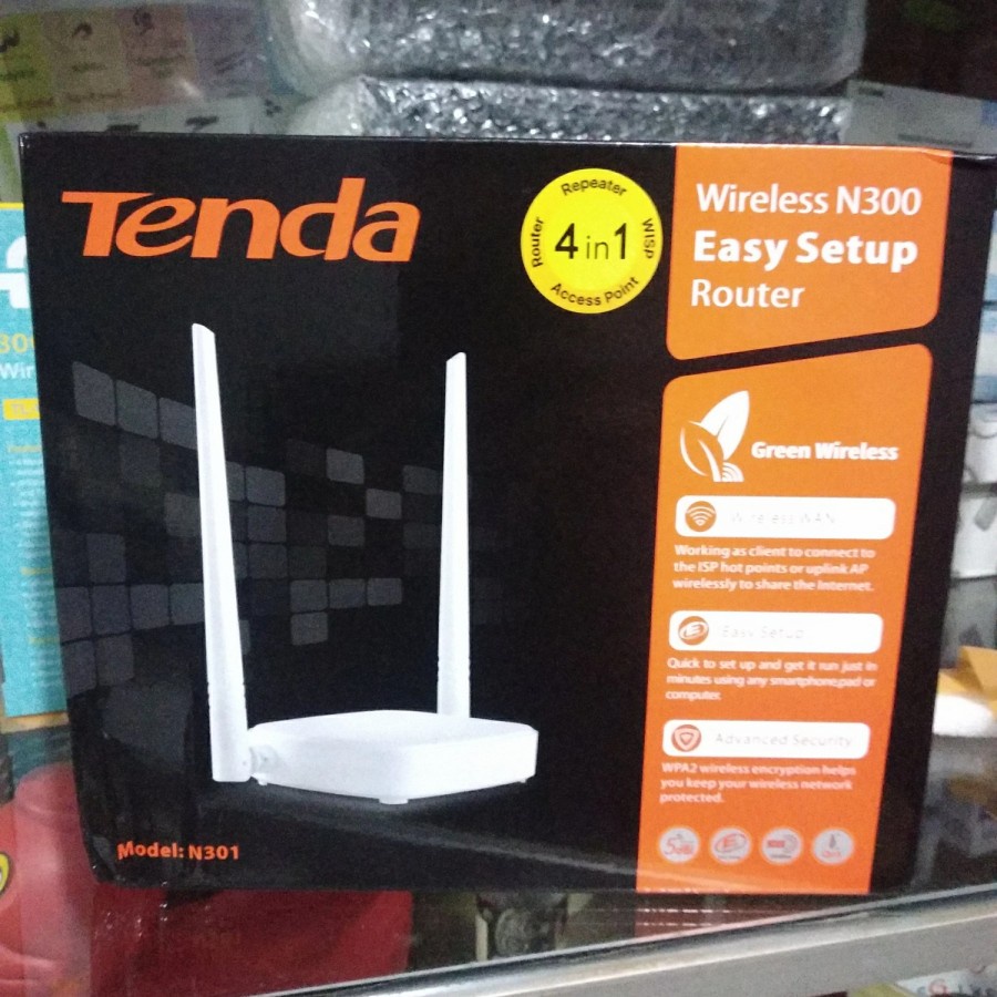 Tenda n301 router wireless