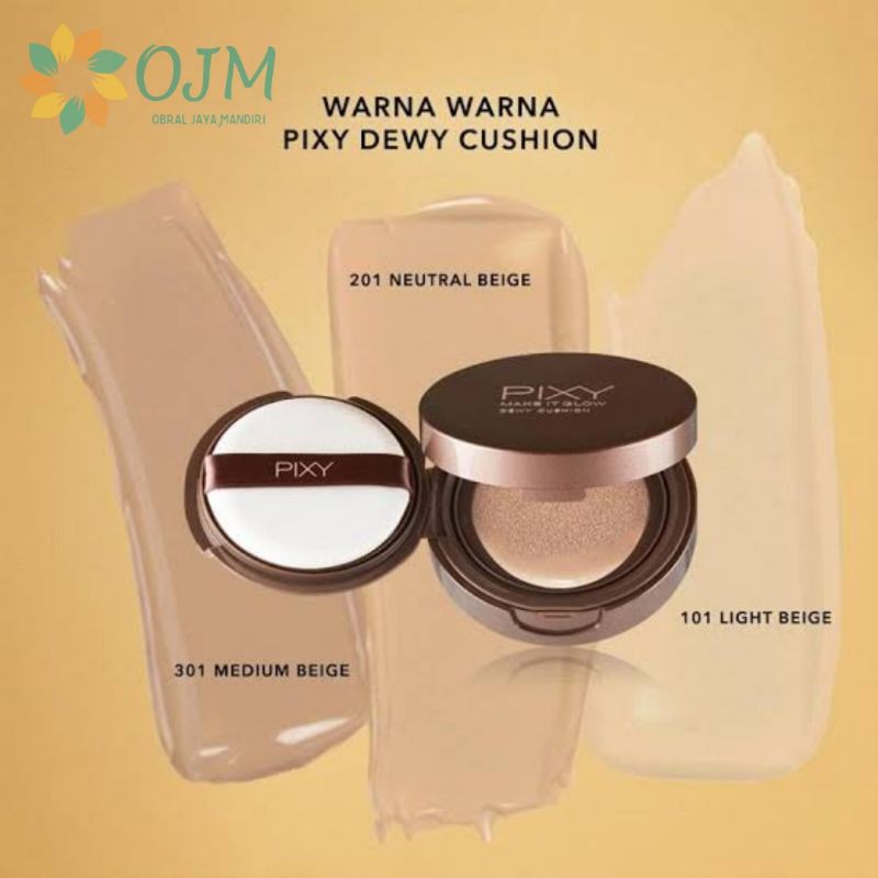 PIXY Dewy Cushion Fullsize / Refill ( pixy make it glow bb cushion )