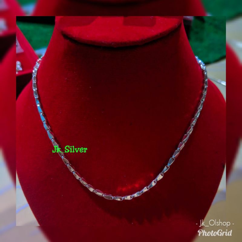 Kalung Padi, Kalung motif padi (perak murni)