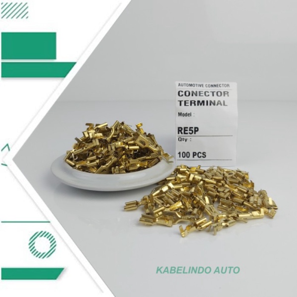 Dijual SKUN KONEKTOR GEPENG CEWEK  SKUN FEMALE  TERMINAL SOKET RELAY RE5P Kabelindo Jaya